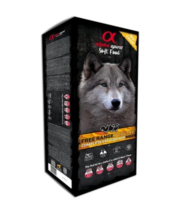 Корм для дорослих собак усіх порід Alpha Spirit Poultry напіввологий з м'ясом птиці 9 кг ALPHA SPIRIT - 1 - 8436586310127