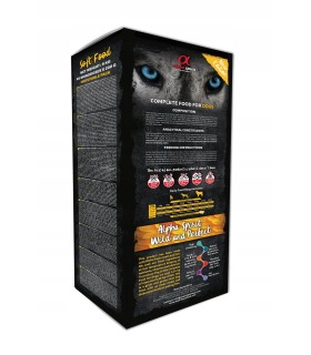 Напіввологий корм для дорослих собак усіх порід ALPHA SPIRIT Semi-moist POULTRY BOX з м'ясом птиці 9 кг, Світ Корму 2