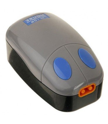 Компресор KW Zone для акваріума з двома виходами Mouse M-106 на 120-200л KW-Zone - 1 - 6938104010301