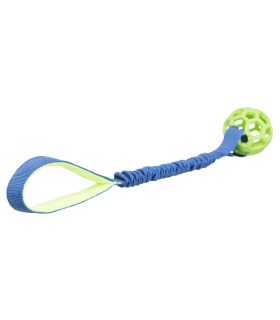 Іграшка Trixie Bungee Tugger для тренувань з м'ячем поліестер/термопласна гума d7см 48см Trixie - 1 - 4011905328690