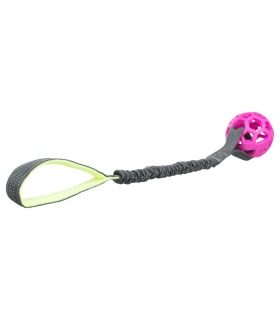 Іграшка Trixie Bungee Tugger для тренувань з м'ячем поліестер/термопласна гума d7см 48см Trixie - 1 - 4011905328690 2