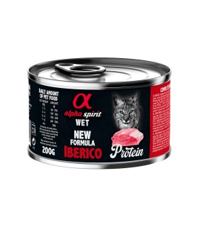 Вологий корм повнораціонний для дорослих котів ALPHA SPIRIT  IBERICO PROTEIN з іберійською свининою ALPHA SPIRIT - 1 - 843658631