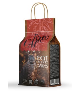 Наповнювач для котячих туалетів Forest Cat вівсяний Forest Cat - 1 - 