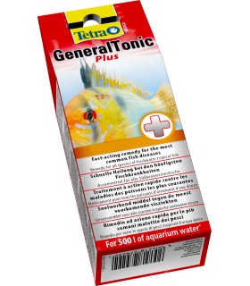 Засіб Tetra для лікування бактеріальних та парзитарних захворювань у риб Medica General Tonic Plus 20мл на 500л Tetra - 1 - 4004 2
