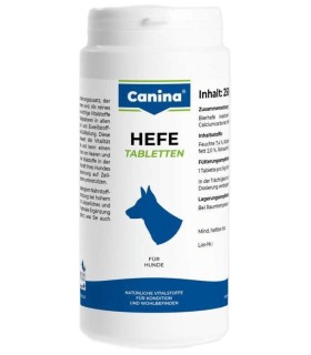 Вітаміни для собак Canina Hefe дріжджові таблетки з ензимами Canina - 1 - 4027565130009