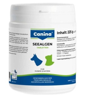 Вітаміни для собак та котів Canina Seealgen для шерсті з морськими водоростями Canina - 1 - 4027565130504