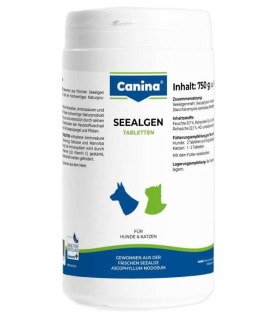 Вітаміни для собак та котів Canina Seealgen для шерсті з морськими водоростями Canina - 2 - 4027565130511