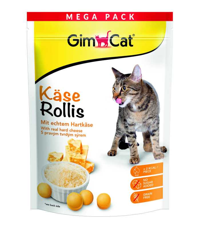 Вітамінізовані таблетки для котів GimCat Kase Rollis сирні кульки, пауч, 425 г GimCat - 1 - 4002064419510