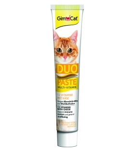 Паста для котів GimCat DUO PASTE Multi-vitamin 12 vitamins with cheese 12 вітамінів та сир, 50 г GimCat - 1 - 4002064421841 2