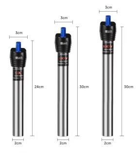 Обігрівач для прісноводного акваріума Yee YSH металевий YSH-25, YSH-50, YSH-100, YSH-200, YSH-300, YSH-500