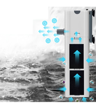 Внутрішній фільтр для акваріума Yee YJY-9100F YEE - 7 - 6922192964066