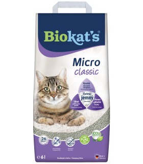 Наповнювач Biokats для котячого туалету Micro Classic 6 л Biokat's - 1 - 4002064613918