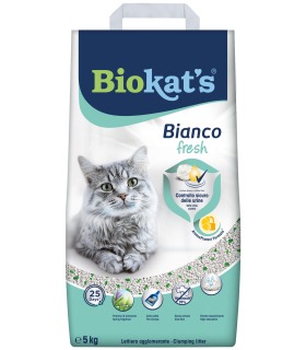 Наповнювач Biokats для котячого туалету Bianco Fresh 5 кг Biokat's - 1 - 4002064617114