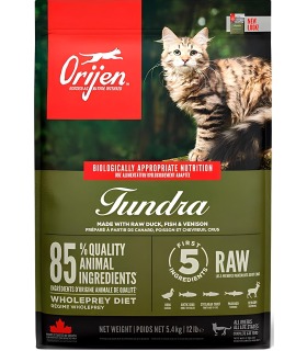 Сухий корм для дорослих котів усіх порід та всіх стадій життя ORIJEN TUNDRA CAT з високим вмістом протеїнів Orijen - 1 - 