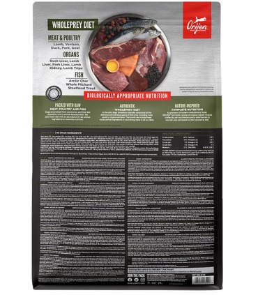 Сухий корм для собак усіх порід та всіх вікових груп ORIJEN TUNDRA Dog з ягням, з оленем, з птицею та рибою Orijen - 2 - 