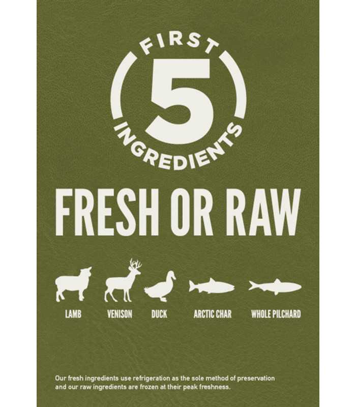 Сухий корм для собак усіх порід та всіх вікових груп ORIJEN TUNDRA Dog з ягням, з оленем, з птицею та рибою Orijen - 3 - 