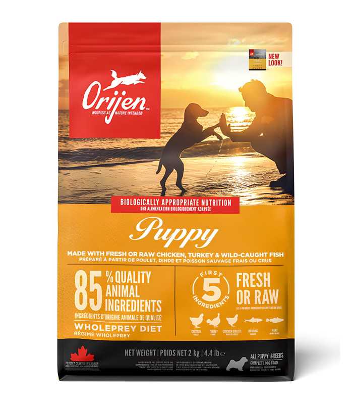Сухий корм для цуценят середніх порід ORIJEN PUPPY з куркою, з індичкою та з рибою Orijen - 1 - 