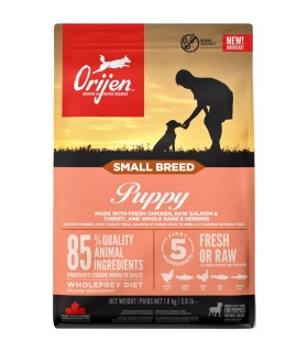 Сухий корм для цуценят малих порід ORIJEN SMALL BREED PUPPY з куркою, з лососем та з індичкою Orijen - 1 - 