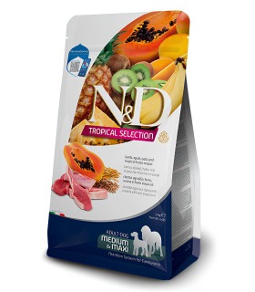 Farmina N&D Tropical Selection сухий корм для собак середніх та великих порід з ягням та тропічними фруктами Farmina - 1 - 