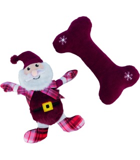 Іграшки для собак Trixie Різдвяний набір плюш тканина 30 см  - 1 - 4011905925950