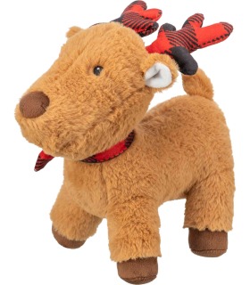 Іграшка для собак Trixie Різдвяний олень плюш 29 см  - 1 - 4053032674165