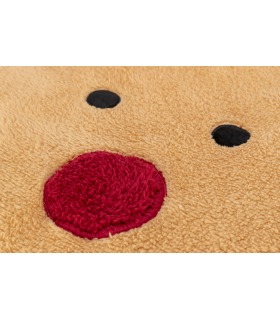 Лежак для собак та котів Trixie Різдвяний олень круглий світло-коричневий 60 см  - 1 - 4011905923741 2