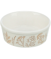 Миска керамічна для собак Trixie з рослинним текстурним принтом Trixie - 1 - 