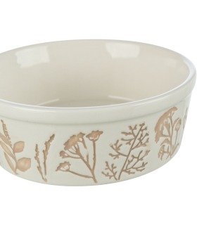 Миска керамічна для собак Trixie з рослинним текстурним принтом Trixie - 1 -  2