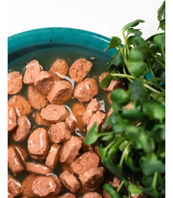 Корм вологий Half&Half для дорослих котів, шматочки з качкою у соусі у формі пауча Half&Half - 5 - 