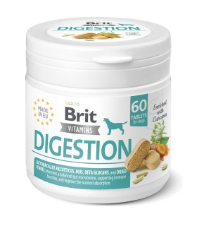Вітаміни для собак Brit Vitamins Digestion для травлення 60 таб Brit Care 112290 - 1 - 8595602571697 2