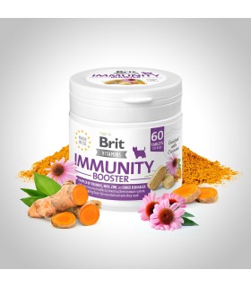 Вітаміни для собак Brit Vitamins Immunity Booster 120 g для імунітету 60 таб Brit Care 112291 - 2 - 8595602571703