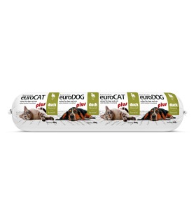 Корм вологий для собак та котів EuroDog/EuroCat Salami PLUS Duck салямі з качкою 1 кг EuroDog / EuroCat 848217 5999886848217