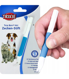 Засіб для видалення кліщів Trixie Tick Boy VET ручка пластикова 13см Trixie 24280 - 1 - 4011905242804