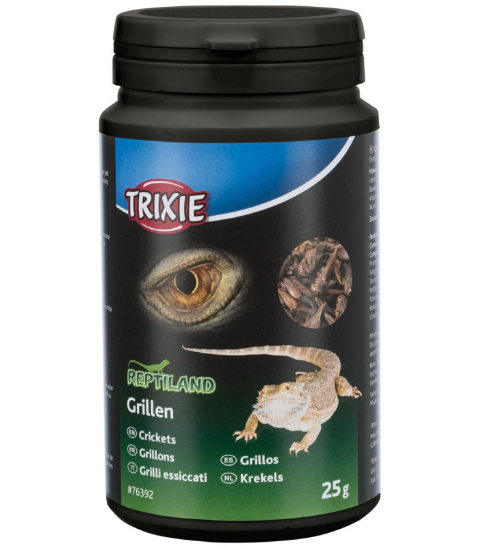 Ласощі для рептилій Trixie цвіркуни сушені 25 г Trixie 76392 - 2 - 4011905763927