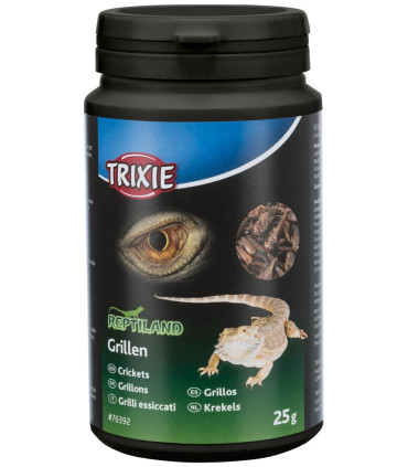 Ласощі для рептилій Trixie цвіркуни сушені 25 г Trixie 76392 - 2 - 4011905763927