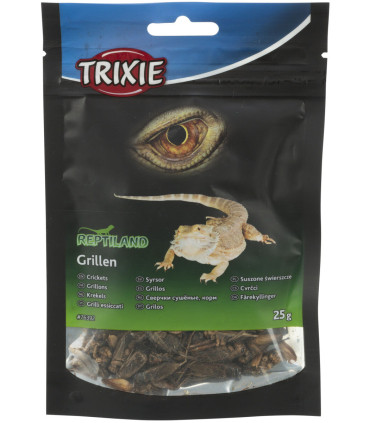 Ласощі для рептилій Trixie цвіркуни сушені 25 г Trixie 76392 - 1 - 4011905763927