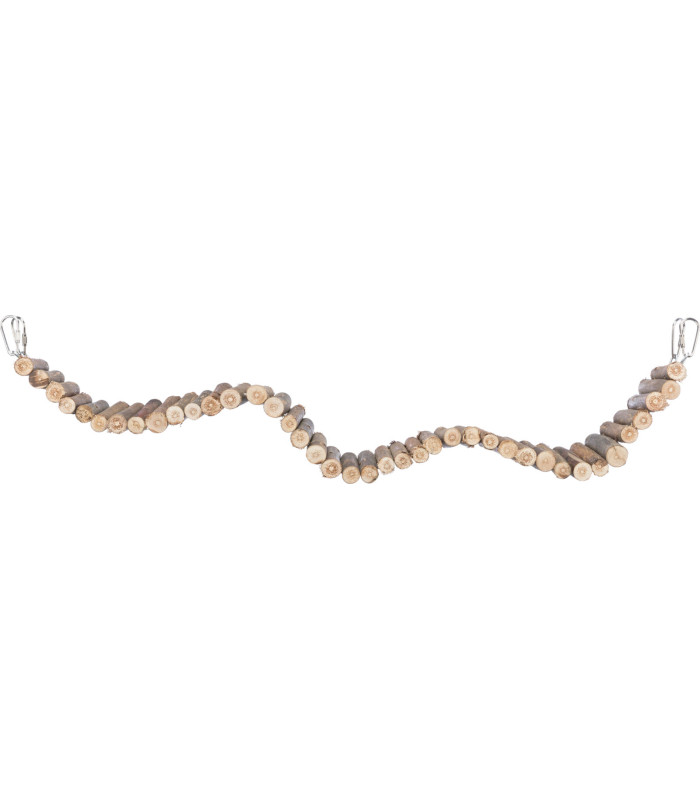 Підвісний міст для клітки Trixie для хом’яків, птахів та мишей, верба, 61x8 см Trixie 51700 - 2 - 4011905517001