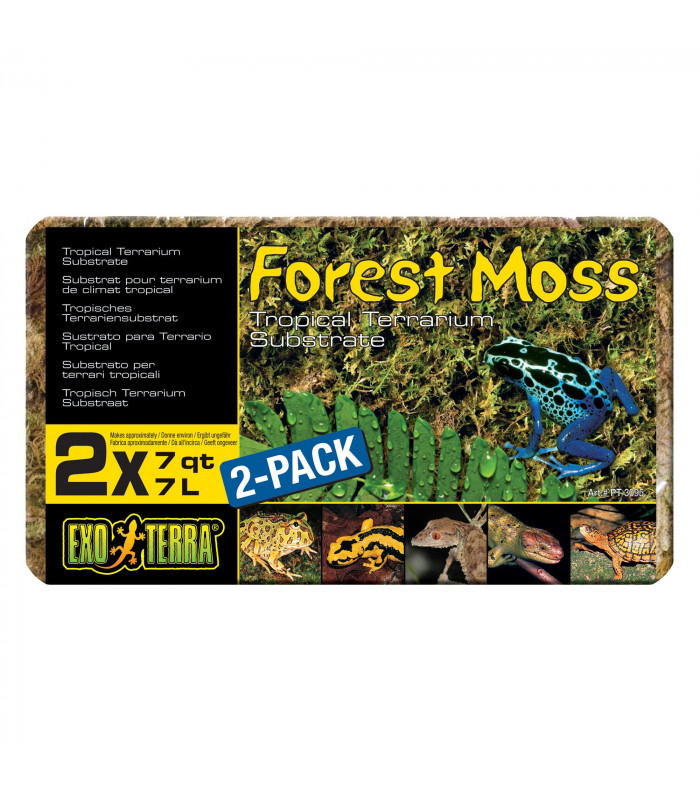 Субстрат ExoTerra Forest Moss для тераріумних тварин 500г Exo Terra - 1 - 015561230957