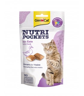 Ласощі GimCat With Duck для котів качка та мультивітамін 60г GimCat - 1 - 4002064419220