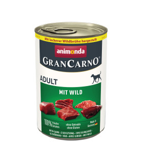 Корм вологий для собак Animonda GranCarno Adult Game з дичиною Animonda 82478 - 1 - 4017721824781