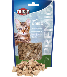 Ласощі для котів сублімовані серця Trixie PREMIO Freeze Dried chicken hearts, 25 г Trixie 42756 - 1 - 4011905427560