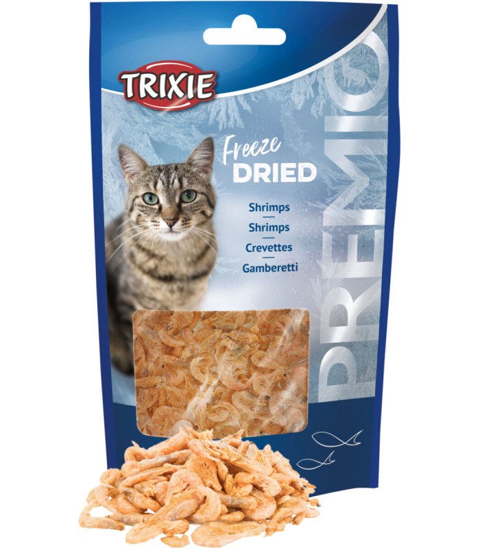 Сублімовані креветки для котів Trixie PREMIO Freeze Dried ласощі 25 г Trixie 42755 - 1 - 4011905427553