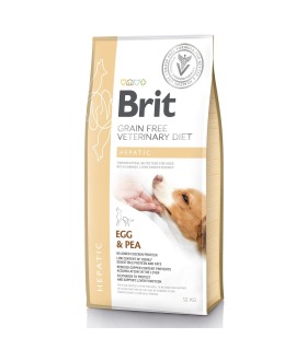 Brit GF VetDiets Dog Hepatic при хворобі печінки з яйцем, горохом, бататом та гречкою Brit VetDiets - 1 - 