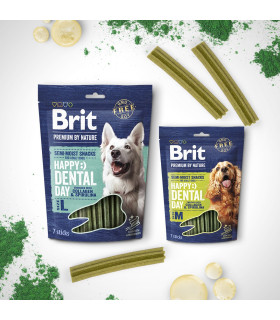 Ласощі з колагеном і спіруліною для собак Brit Premium Dental Snacks Brit Premium 112283 - 1 - 8595602573950 2