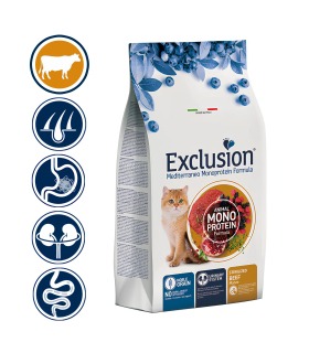 Сухий корм для стерилізованих котів з яловичиною Exclusion Sterilized Beef Exclusion - 1 - 