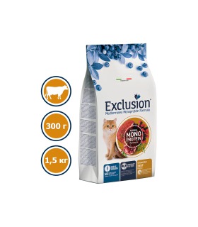 Сухий корм для стерилізованих котів з яловичиною Exclusion Sterilized Beef Exclusion - 1 -  2