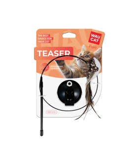 Іграшка- дражнилка для котів на присосці з пташкою WAUCAT Fun Teaser 800 мм  - 1 -  2