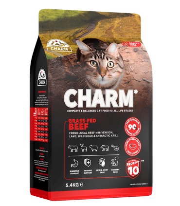 Сухий корм для котів беззерновий Charm Grass-Fed Beef яловичина вільного випасу CHARM - 2 - 