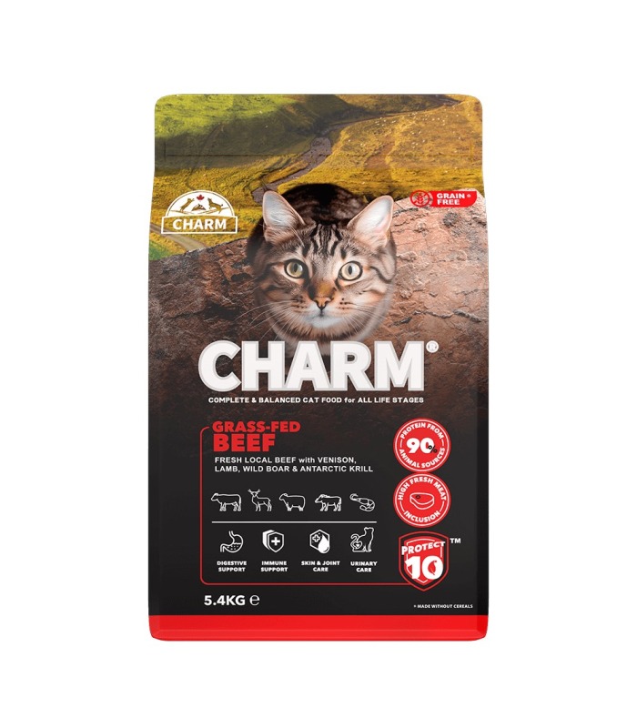Сухий корм для котів беззерновий Charm Grass-Fed Beef яловичина вільного випасу CHARM - 4 - 