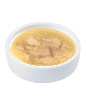 Суп для котів зі шматочками філе тунця та креветками Wanpy Meat Broths Tuna&Shrimp  - 1 -  2